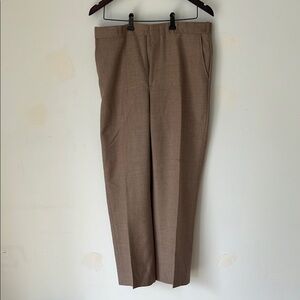 Vintage Tan Wool Trousers from Simpsons